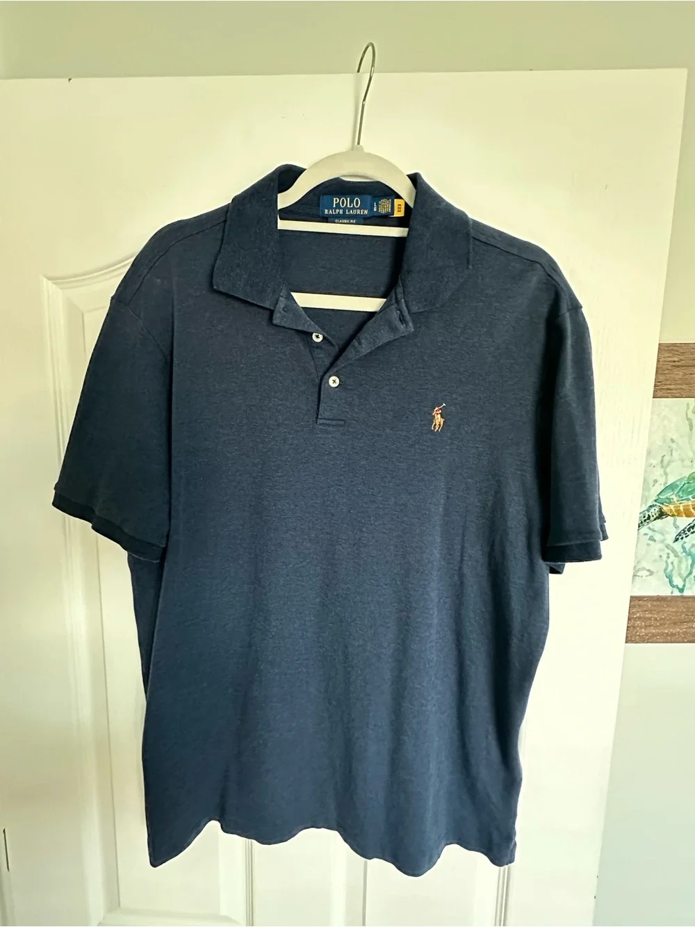 Ralph Lauren NWOT Men’s Dark Navy Polo with Embroidered Pony